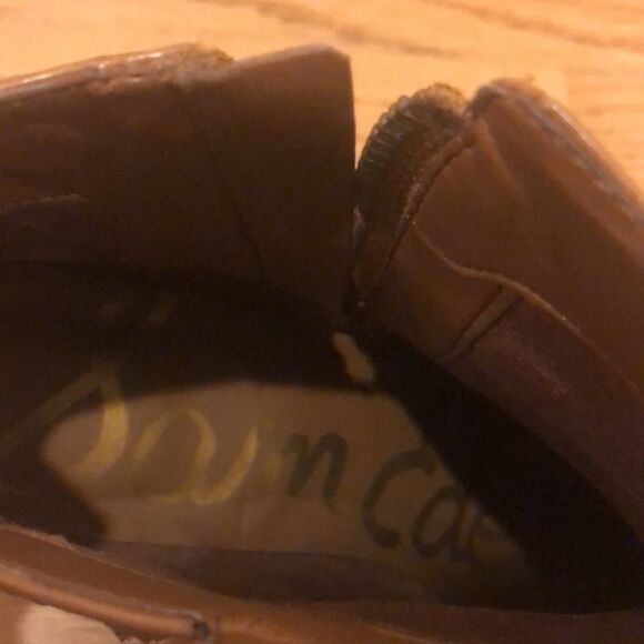 SAM Edelman Light Brown Ankle Boots - Picture 10 of 10